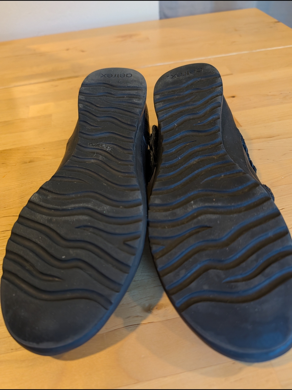 Black Braided Strap Mary Jane Flats Leather Upper. - Picture 4 of 11